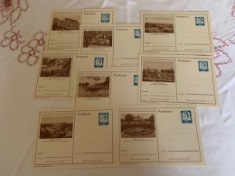 P 81 46/350 - 46/357 - Illustrated Postcards - Mint