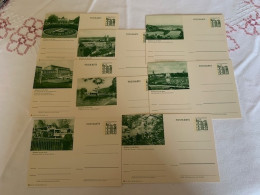 P 86 A 16/117- A16/124 - Illustrated Postcards - Mint