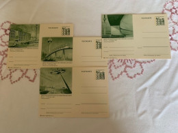 P 86 A12/89 - A 12/92 - Illustrated Postcards - Mint