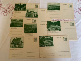 P 86 A14/101 - A 14/108 - Illustrated Postcards - Mint