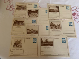 P 81 37/278 - 37/285 - Cartes Postales Illustrées - Neuves