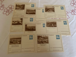 P 81 38/286- 38/293 - Illustrated Postcards - Mint