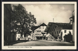 AK Reutte, Marktplatz Mit Histor. Linde Und Gasthof-Brauerei  - Altri & Non Classificati