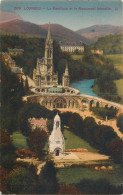 Postcard France Lourdes Basilique - Lourdes