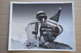 Original Photo Press 18x23cm 1965 Barry Bishop Americans On Everest Himalaya Mountaineering Escalade Alpinisme - Sporten