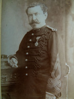 Photo CDV Th Grémion à Mâcon - Militaire Officier Capitaine Du 134e D'infanterie, Ca 1885-90  L681 - Anciennes (Av. 1900)