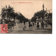 ESPAGNE BARCELONA  Paséo De Colon 1906 - Barcelona