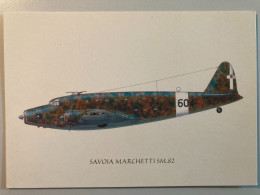 Savoia Marchetti SM 82 Aereo Regia Aeronautica Italiana - Weltkrieg 1939-45
