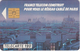 F110 RESEAU CABLE DE PARIS - 1990