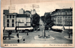 72 LE MANS  - Place De La Gare  [REF/S006374] - Autres & Non Classés