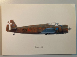 Breda 65 Africa Settentrionale Aereo Regia Aeronautica Italiana - War 1939-45