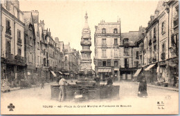 37 TOURS - Place Du Grand Marche  [REF/S006175] - Autres & Non Classés