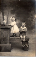 CARTE PHOTO - Enfants  [REF/S005996] - Fotografia