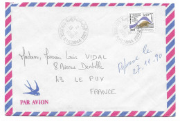Tunisie 1990, Lettre Avec Timbre Phoque (SN 2976) - Tunisia