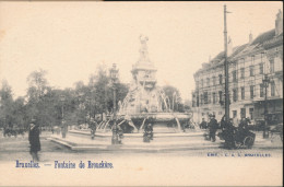 BRUXELLES     FONTAINE DE BROUCKERE - Bauwerke, Gebäude