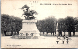 37 CHINON - Statue Jeanne D'arc [REF/S006113] - Other & Unclassified