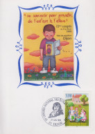 Carte   FRANCE   Congrés  National  Des  Ecoles  Maternelles    DIJON   1999 - Gedenkstempel