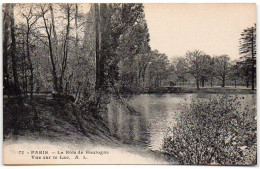 75 / PARIS - Bois De Boulogne- Vue Sur Le Lac - Parks, Gardens