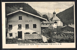 AK Hinterhornbach /Tirol, Gasthaus Zum Adler  - Autres & Non Classés