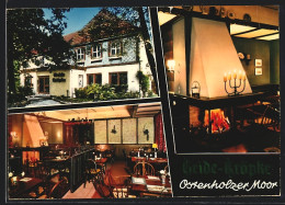 AK Ostenholzer Moor, Hotel-Restaurant Heide-Kröpke, Innenansichten  - Autres & Non Classés
