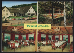 AK Bonn-Holzlar, Hotel-Restaurant Wald-Cafe, Am Rehsprung, Innenansichten  - Bonn