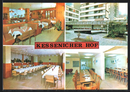 AK Bonn, Restaurant-Gaststätte Kessenicher Hof, Mechenstrasse 55, Innenansichten  - Bonn