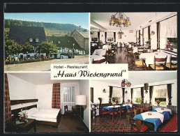 AK Hürtgenwald-Simonskall /Eifel, Hotel-Restaurant Wiesengrund, Innenansichten  - Autres & Non Classés