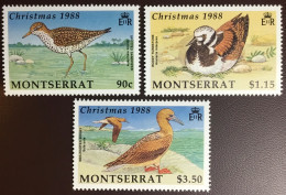 Montserrat 1988 Christmas Birds MNH - Autres & Non Classés