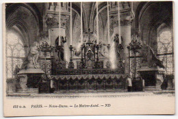 75 / PARIS - Notre-Dame - Le Maître Autel - Notre Dame De Paris