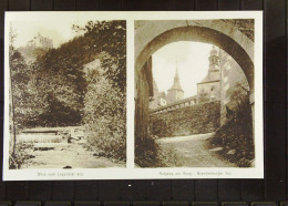 DR: 3 Ansichtskarten Von Der Burg Lauenstein Bei Ludwigsstadt (außen Und Innen) Um 1920 - Nicht Gelaufen - Kronach