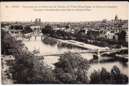 75 / PARIS - Panorama Sur La Seine Pris Du Pavillon De Flore - Autres & Non Classés