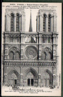 75 / PARIS - Notre-Dame - Façade - Kirchen