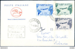 Visita Del Presidente Gronchi In Sudamerica 1961. FDC. - Andere & Zonder Classificatie