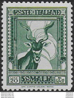 1932 Somalia Antilope Kundù 1v. MNH Sassone N. 183 - Somalia