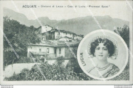 Ce420 Cartolina Acquate Dintorni Di Lecco Casa Di Lucia Lombardia - Lecco
