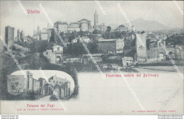 Ce430 Cartolina Viterbo Citta' Panorama Veduto Dal Bullieame Lazio - Viterbo