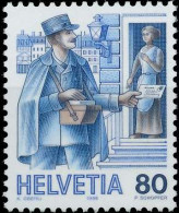 SUISSE ,SCHWEIZ,1986, Yv:1254,  Mi 1325,  Distribution Du Courrier. POSTFRISCH, NEUF - Nuovi