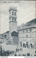 Ce421 Cartolina Assisi Piazza Vittorio Emanuele II Provincia Di Perugia Umbria - Perugia