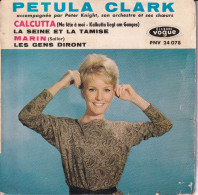 PETULA CLARK  - FR EP - CALCUTTA + 3 - Sonstige - Franz. Chansons