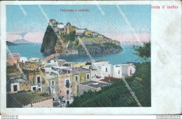 Ce439 Cartolina Isola D'ischia Panorama E Castello Napoli Campania - Napoli (Naples)
