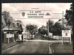 AK Grafenwöhr, US Army Training Area, Lagereingang, Wache 1  - Grafenwoehr