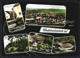 AK Windischeschenbach /Opf., Ortsansicht Mit Burg Neuhaus  - Windischeschenbach
