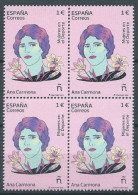 ESPAGNE SPANIEN SPAIN ESPAÑA 2024 WOMEN IN SPORTS MUJERES EN EL DEPORTE: ANA CARMONA BLOCK 4V MNH ED 5747 - Unused Stamps