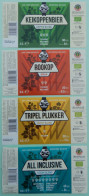 Bier Etiket (8k7), étiquette De Bière, Beer Label, Serie Hop Farm Brewery Brouwerij De Plukker - Beer