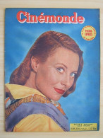 Cinémonde N°933 Du 20 Juin 1952 Michèle Morgan – Victoires Du Cinéma Français – Forrest Tucker – Errol Flynn - Cinema/Televisione