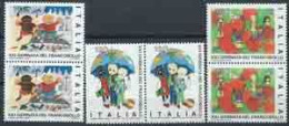 Italia 1979; Giornata Del Francobollo. Serie Completa In Coppie. - 1971-80: Nieuw/plakker