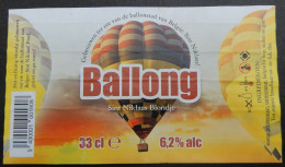 Bier Etiket (8L8), étiquette De Bière, Beer Label, Ballong Brouwerij Boelens - Bière