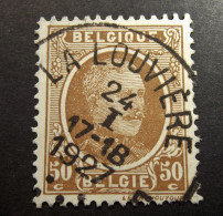 Belgie Belgique - 1922 - Type HOUYOUX -  OPB/COB N° 203 -  50 C  - La Louviere - 1927 - 1922-1927 Houyoux