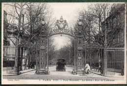 75 / PARIS - Parc Monceau - La Grille Rue De Lisbonne - Parcs, Jardins