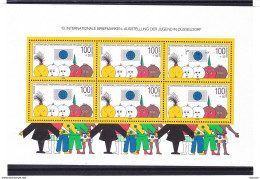 RFA 1990 PHILATELIE Yvert BF 20, Michel Block 21 NEUF** MNH Cote : 28 Euros - Unused Stamps